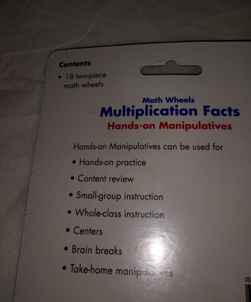 Carson Dellosa Math wheels multiplication - Picture 4 of 5